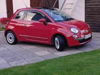 Używany Fiat 500 2010 Czerwony Hatchback