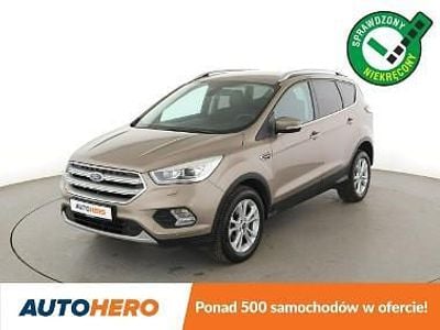 Brązowy (metalik) Używany 2018 Ford Kuga SUV | 58 400 zł (Uczciwa cena)