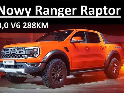 używany Ford Ranger Raptor 3dm 288KM 2022r. 1km