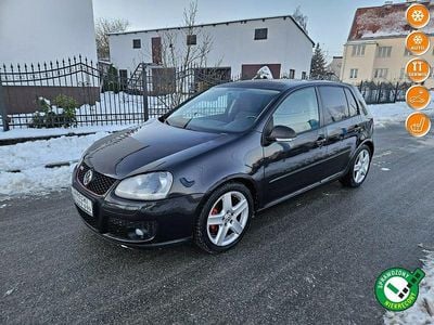 Czarny Używany 2007 VW Golf V Hatchback | 16 499 zł