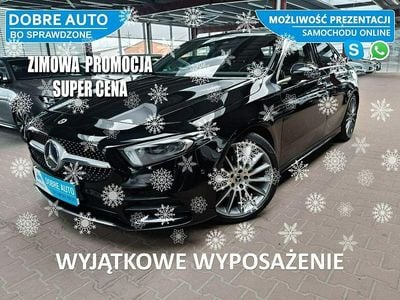 Używany Mercedes A200 AMG 163 KM (119 kW) 2019 Czarny Sedan/Limuzyna