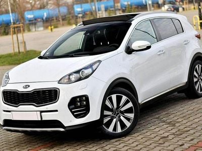 Używany Kia Sportage GT-Line 116 KM (85 kW) 2018 Biały (metalik, perła) SUV
