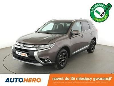 Używany Mitsubishi Outlander 150 KM (110 kW) 2017 Brązowy SUV