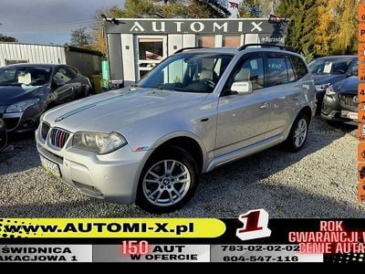 Srebrny Używany 2008 BMW X3 SUV | 29 900 zł (Uczciwa cena)