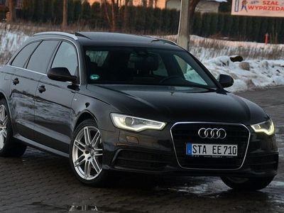 Używany Audi A6 S-Line 190 KM (139 kW) 2014 Czarny Kombi