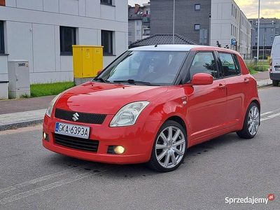 używany Suzuki Swift 2x komplety alufelg, grzane fotele, niski przebieg, borbet