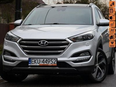 Srebrny Używany 2016 Hyundai Tucson SUV | 51 900 zł (Dobra cena)