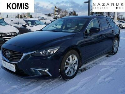 Niebieski ciemny (metalik) Używany 2015 Mazda 6 Kombi | 54 900 zł (Dość drogi)