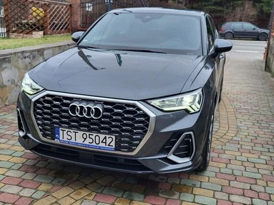 Szary (metalik) Używany 2020 Audi Q3 SUV | 140 000 zł