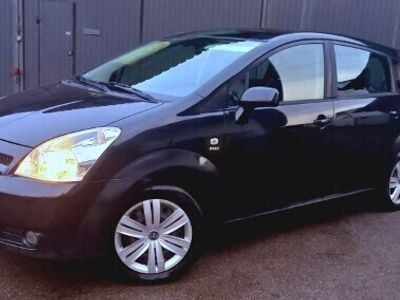 Czarny Używany 2005 Toyota Corolla Verso Minivan | 13 900 zł