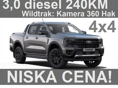 Szary Używany 2024 Ford Ranger Wildtrack Pickup | 305 040 zł