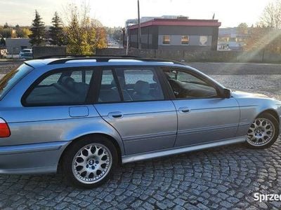 Niebieski Używany 2002 BMW 525 Sedan/Limuzyna | 14 000 zł