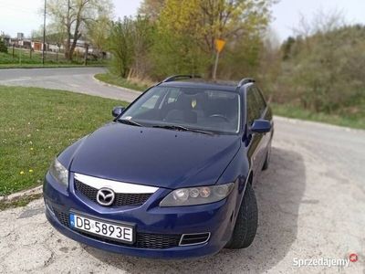 używany Mazda 6 2.0 d 6biegów 2006r Webasto, klima