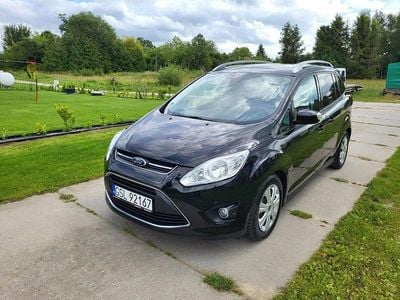 Czarny (metalik) Używany 2013 Ford Grand C-Max SYNC Edition Minivan | 26 300 zł (Uczciwa cena)