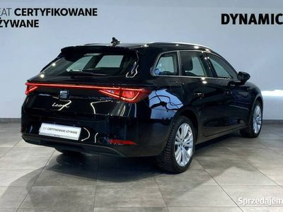 używany Seat Leon ST - Style 1.5TSI 130KM M6 2021 r., salon PL, I wł…