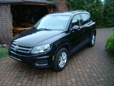 Czarny Używany 2016 VW Tiguan Highline SUV | 49 000 zł