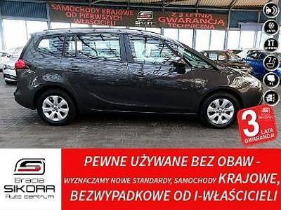 używany Opel Zafira BENZYNA 7-Osób 2xKlima GWARANCJA Krajowy SERWISOWANY 100% Bezw…