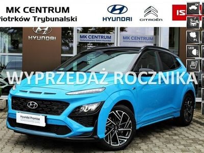 Niebieski Używany 2021 Hyundai Kona Premium SUV | 139 900 zł