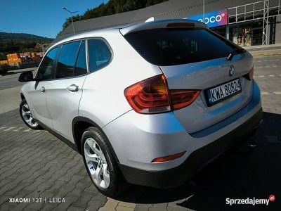 Używany BMW X1 Sport Line 2013 Srebrny SUV