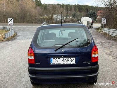 Używany Opel Zafira 2001 Niebieski Minivan
