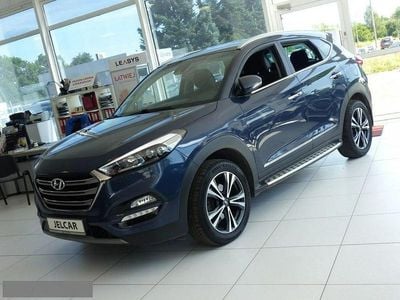 Niebieski (metalik) Używany 2017 Hyundai Tucson SUV | 74 999 zł (Dość drogi)