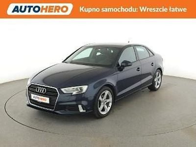 Niebieski Używany 2018 Audi A3 Sedan/Limuzyna | 59 500 zł (Uczciwa cena)