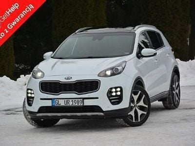 Biały Używany 2018 Kia Sportage GT-Line SUV | 67 900 zł (Dobra cena)
