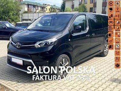 Czarny Używany 2023 Toyota Proace Minivan | 154 980 zł (Uczciwa cena)