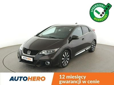 Czarny Używany 2015 Honda Civic Sport Hatchback | 53 300 zł (Uczciwa cena)