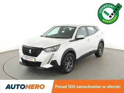 Biały Używany 2021 Peugeot 2008 SUV | 62 700 zł (Uczciwa cena)