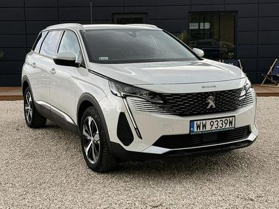 Biały (metalik, perła) Używany 2021 Peugeot 5008 Allure Minivan | 106 800 zł (Drogi)