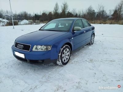Niebieski Używany 2002 Audi A4 Sedan/Limuzyna | 7200 zł (Dobra cena)