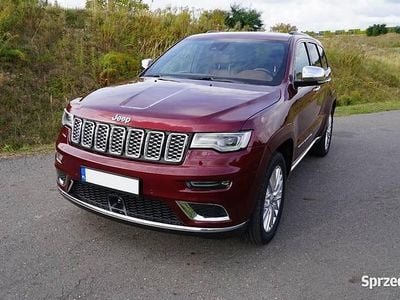 Bordowy Używany 2018 Jeep Grand Cherokee Summit SUV | 122 000 zł (Dość drogi)