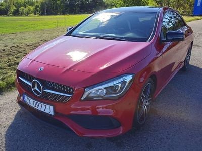 Używany Mercedes CLA220 AMG line 2018 Czerwony Sedan/Limuzyna