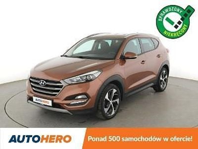 Brązowy Używany 2017 Hyundai Tucson Advantage SUV | 63 400 zł (Dobra cena)