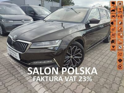 Brązowy (metalik) Używany 2020 Skoda Superb Kombi | 118 900 zł