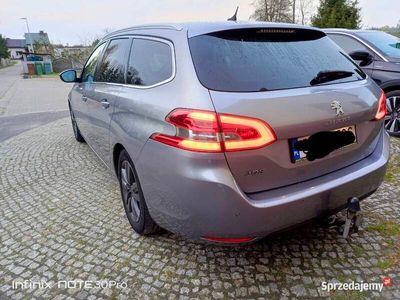 używany Peugeot 308 SW, BOGATE WYPOSAŻENIE STAN BDB