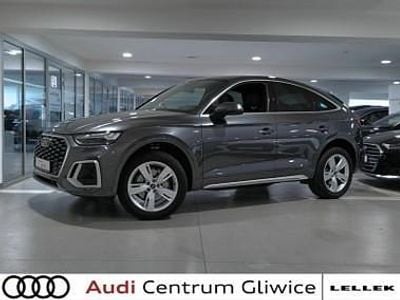 używany Audi Q5 III Sline MatrixLED CarPlay Akt Tempomat Kamera Znaki Lane Assist