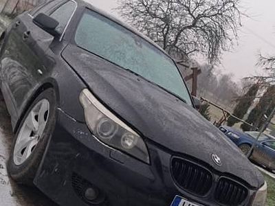 Czarny Używany 2003 BMW 520 Sedan/Limuzyna | 12 000 zł