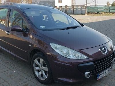 Używany Peugeot 307 110 KM (80 kW) 2005 Fioletowy Kombi