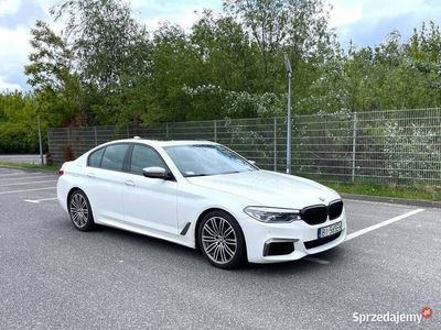 Używany BMW M550 462 KM (339 kW) 2018 Biały Sedan/Limuzyna