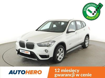 Biały (metalik) Używany 2016 BMW X1 SUV | 67 900 zł (Dość drogi)