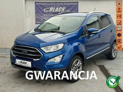 Niebieski Używany 2018 Ford Ecosport SUV | 49 890 zł (Uczciwa cena)