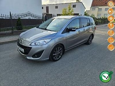 Szary (metalik) Używany 2013 Mazda 5 Minivan | 27 999 zł
