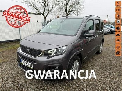 Czarny Używany 2021 Peugeot Rifter Minivan | 69 250 zł (Uczciwa cena)