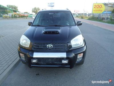 używany Toyota RAV4 2002r 2,0D4D HAK SPOJLER PRZÓD RURY POOGOWE