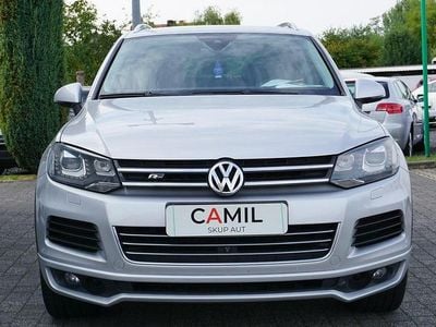 Srebrny (metalik) Używany 2011 VW Touareg R-line SUV | 69 000 zł
