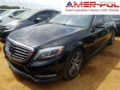 używany Mercedes S550 4.6dm 449KM 2015r. 122 000km