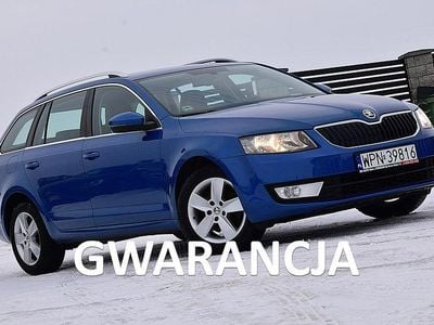 Niebieski Używany 2015 Skoda Octavia Kombi | 36 900 zł (Dobra cena)