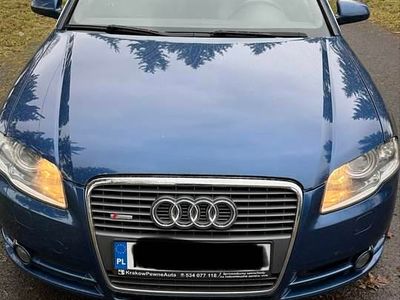 Niebieski Używany 2007 Audi A4 S-Line Kombi | 26 999 zł (Drogi)